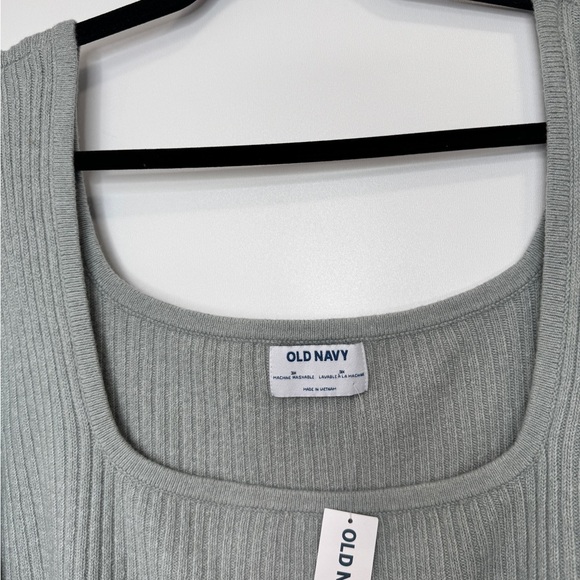 💎 Old Navy Fitted Long Sleeve Rib Knit Top - Picture 4 of 8